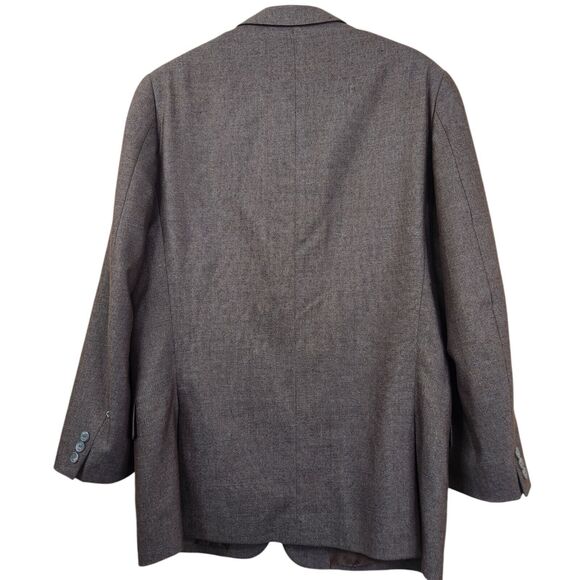 Dolce And Gabbana Mens Brown Wool 4 Button Closure Sport Coat Blazer 36 - Picture 2 of 7